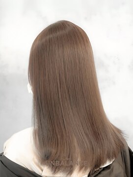 アンバランスオオサカ(UNBALANCE OSAKA) ★ナチュラルブラウン/髪質改善/艶髪/透明感カラー【JUNYA】