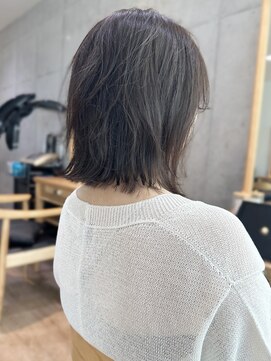 セイドット オモテサンドウ(Say. omotesando) say.黒髪ボブルフネビージュ小顔ワンレンくびれミディアム透明感