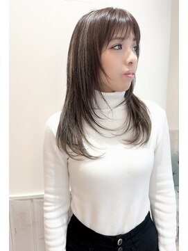 ネオリーブカップ 町田店(Neolive capu) ハイレイヤー　メルティカラー　似合わせカット