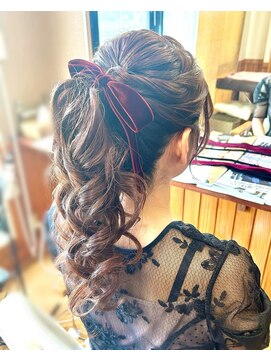 エクステンション クーチャー(Extention Cu'cha) 結婚式お呼ばれヘアアレンジ