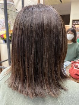 ヘアーアンドメイク アワイ(awai)の写真/透明感&美発色！似合わせテクニックが魅力◎髪と頭皮に優しい厳選商材で、艶と潤い溢れるカラーに♪