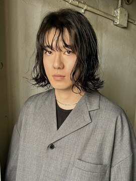 ロイジー(roijir) メンズボブ×パーマ