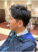 アップバングショート