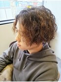 メンズカット&スパイラルパーマ