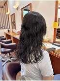 ふわふわパーマ