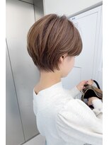 ビューナゴヤ 名駅(VIEW NAGOYA)&nbsp;丸顔/ミニウルフ/チェリーブラウン/ショートボブ