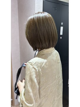 ニカ ボーテ(Nika beaute) 薬院.今泉【Nika beaute】#イエローオリーブカラーbob