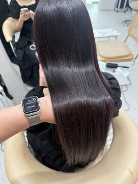 天神美容室 【本松美咲】ツヤラベンダー