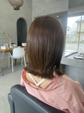 サムシング(Something.) ash beige