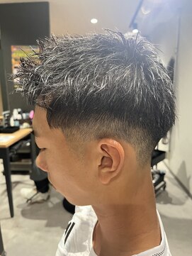 スウェル 柏店(Swell) MEN’S HAIR/ブルーブラック/フェザーパーマ/柏