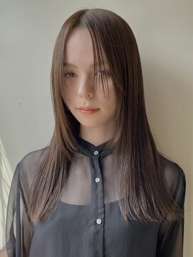 スミス 秋葉原(Smith) レイヤーカットハッシュカット顔まわりミディアムロング