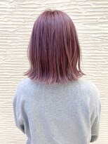 モリオ フロム ロンドン サッポロファクトリー店(morio FROM LONDON)&nbsp;【morio】札幌ボブ　外ハネゆるふわピンクブラウンボブ