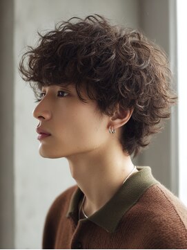 メンズカット/プードルパーマ/ツイストスパイラルパーマ