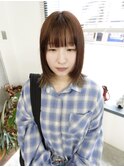 ベージュカラー/フェイスレイヤー/くすみカラー/マロンベージュ