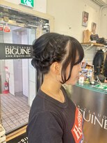 ジャンクロードビギン 町田店(JEAN CLAUDE BIGUINE)&nbsp;パーティースタイル　ヘアアレンジ　卒業式スタイル