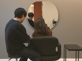 サンデイズド(SUNDAZED)の写真/最初から最後まで、一人のスタイリストが責任を持ってあなたの髪と向き合います。