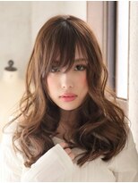 ヘアーズ ベリー 香椎店(hairs BERRY)&nbsp;BERRY＿くびれヘア＿メルティカラー＿アッシュ_10代20代30代