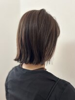 ムニ ミズホ ヘアー(muni Mizuho)&nbsp;大人ボブ×ツヤ感グレージュ