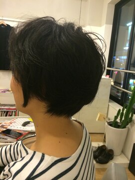 カタチヘアー(HAIR) さわやか。。スナオカワイイ。。。ショートボブのカタチ