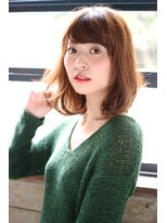 ノラ ヘアーサロン(NORA HAIR SALON) NORA【ERI】小顔似合わせカットでナチュラル耳かけカールミディ