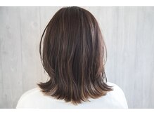 【インナーカラー＋透明感カラー】