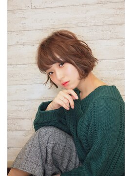 エピローグ(epilogue) ラフなショートボブスタイル★☆ 【北新地　西梅田】