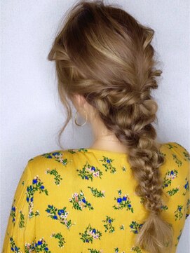 ジーナ バイ アルティナ(Dina by artina) カジュアル編みおろしアレンジ 【Dina立川】