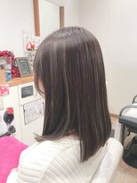 ロッソ 川口店(ROSSO)&nbsp;ハイライト 切りっぱなしロブ