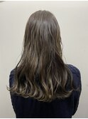 オトナ女性オリーブベージュグラデーションカラー【林京平】