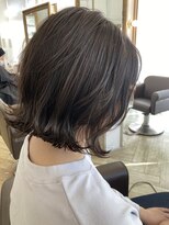 コワファースト 大分(COIFF1RST)&nbsp;ぱつふわボブ×アッシュグレー