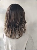 Balayages × beige color