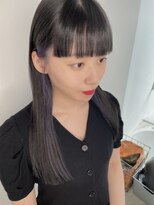 オンザ(ONTHE)&nbsp;ワイドバングぱつっとロング