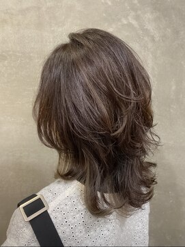 ワンデイ 表参道(oneday) [Ayaco] カジュアル/オリーブカラー/ウルフカット/