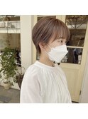 "マッシュショート×ラベンダーアッシュ"ayumi