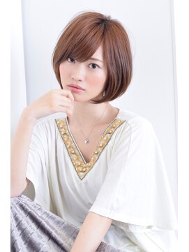 クレドガーデン 浦和店(CRED GARDEN) 大人ショートボブ×ナチュラルボブ×丸みショート20代30代40代o3