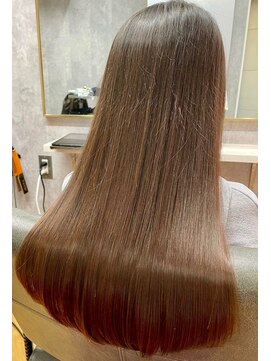 カームバイリコ 学芸大学(calm by liko) 美髪/大人かわいい/こなれミディ/サンドベージュ[学芸大学]