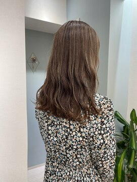 トゥーリ 薬院店(tuuli) tuuli miyu フォギーベージュミディアム ハイライト