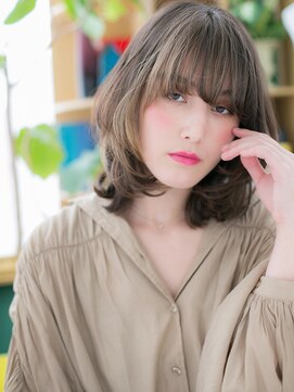 カバーヘアアンドスパ ブリス 浦和(COVER HAIR&SPA bliss) ★ビターショコラ外国人風バイカラーボブウルフ20代30代40代★9