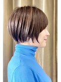 大人ショートボブ