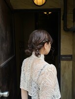 シアー(siar)&nbsp;結婚式お呼ばれヘア