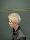 ショート/髪質改善縮毛矯正/髪質改善/韓国風/韓国ヘア