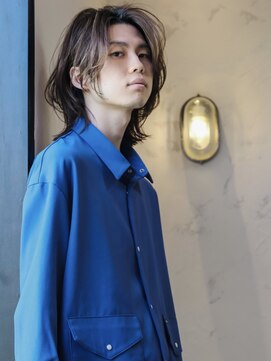 エムスラッシュ 新百合ヶ丘(M.SLASH) 外国人風グラデーションカラー/ウルフレイヤー/新百合ヶ丘