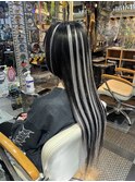 黒白メッシュ