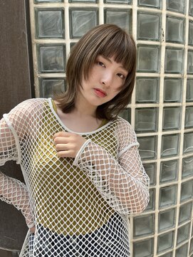 サロンドミルク 新百合ヶ丘店(salon de MiLK) グラデーションウルフ