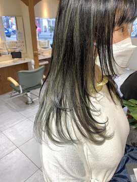 ネオリーブカフ 鶴ヶ峰店(Neolive caff) ハイライト　オリーブベージュ　ハイレイヤー