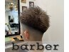 ●Barber カット+カラー+シェービングorヘッドスパ　¥8500