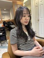 ロンド パルティール 大宮(Lond partir)&nbsp;レイヤースタイル×ブルーブラックカラー