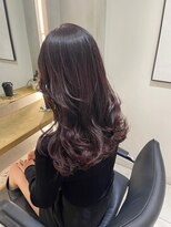 ガリカ 渋谷(Gallica)&nbsp;【mami】大人ゆるふわラベンダーココアブリーチなしダブルカラー