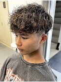 《Agu hair 小木曽》シャドウパーマ×ハイライト◎