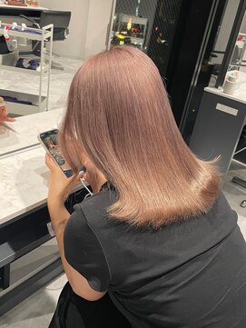 リアン バイ キートス(Lien by kiitos) ピンクラベンダー/ブリーチ/ハイトーン/グレージュ/ベージュ